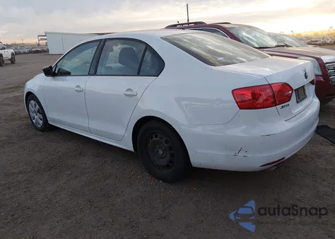 2012 Volkswagen Jetta 2.0L S z USA, uszkodzony, nr VIN 3VW2K7AJ7CM337461